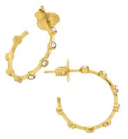 Boucles d'oreilles Giovanni Raspini Femme Satellite in Argent Zircone 12556